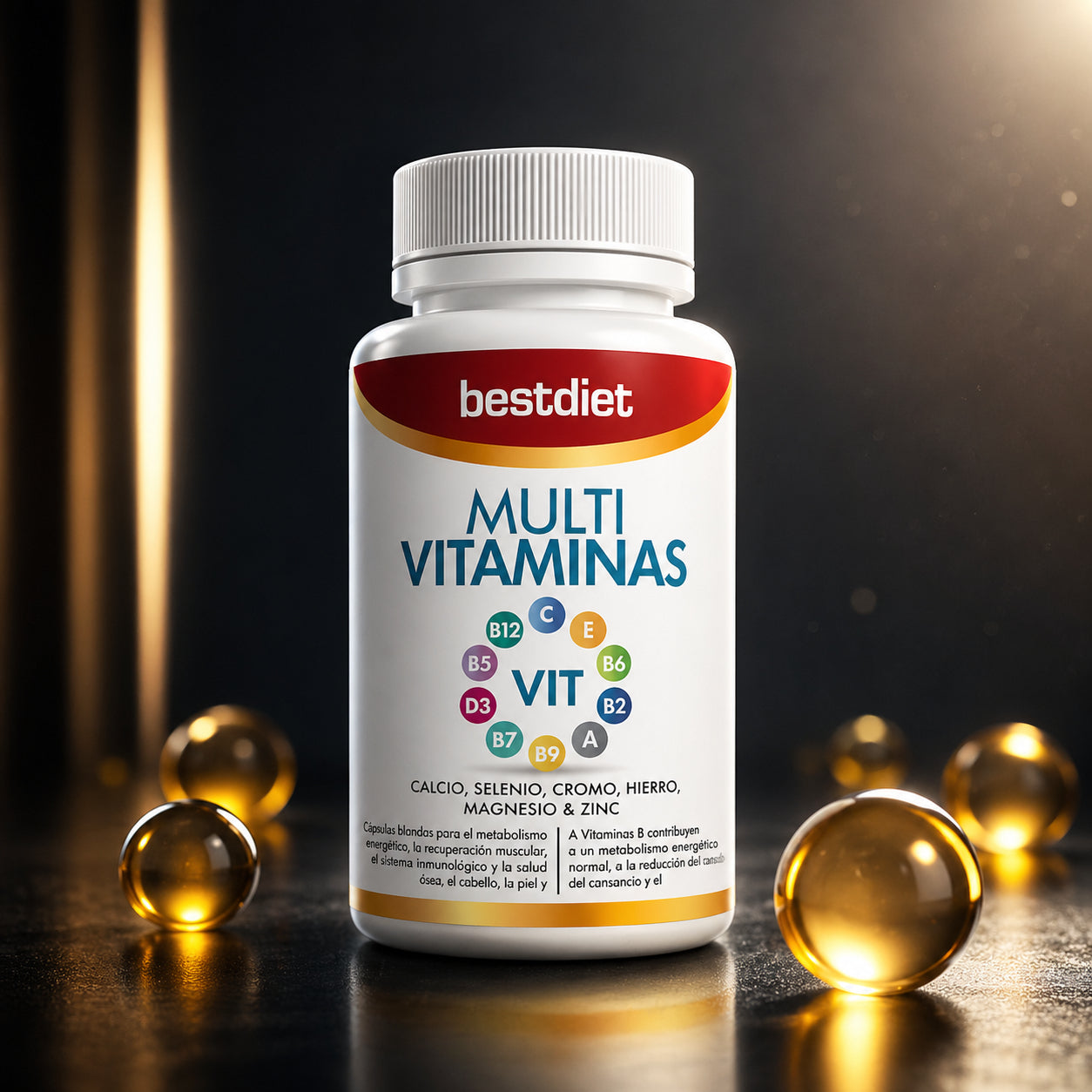 SUP Multivitaminas 60 Cápsulas – Energía, Inmunidad y Bienestar