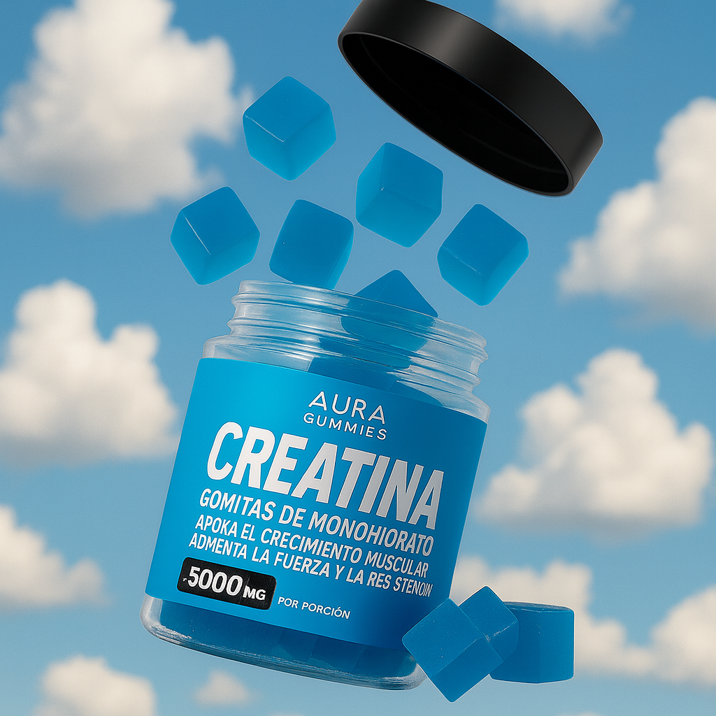 Gomitas de 100% Creatina AURA