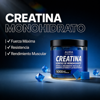 Gomitas de 100% Creatina AURA